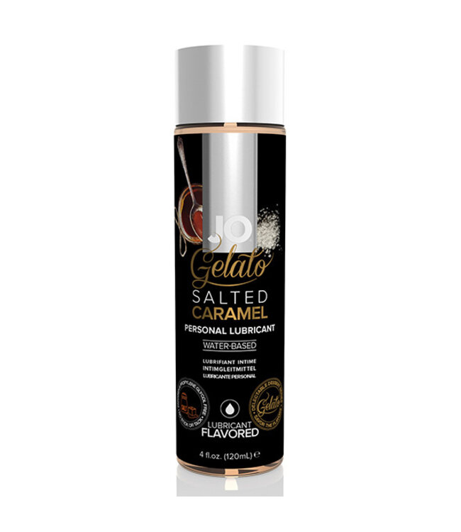 System JO - Gelato Gezouten Caramel Glijmiddel Waterbasis 120 ml