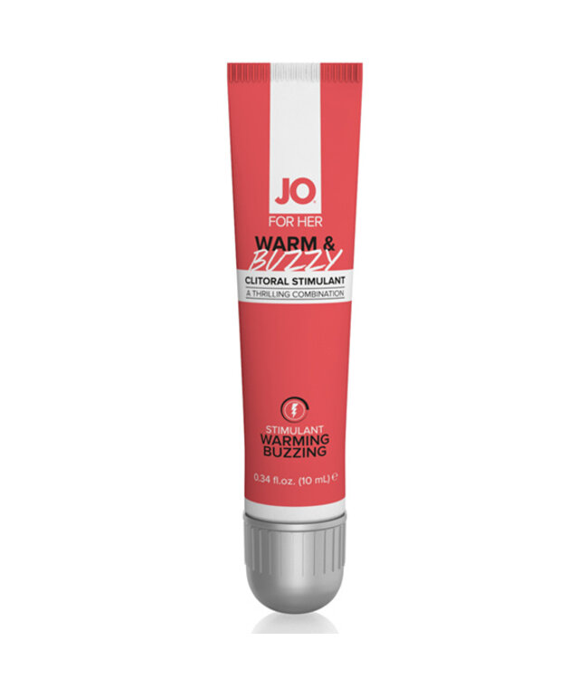 System JO - For Her Clitoral Stimulant Warming Warm & Buzzy Original 10 ml