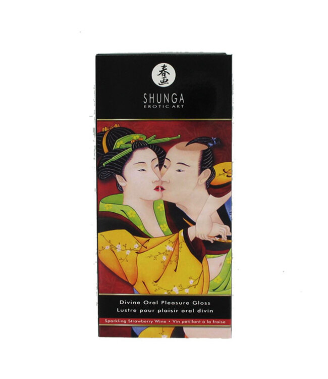 Shunga - Divine Oral Pleasure Gloss Aardbeienwijn