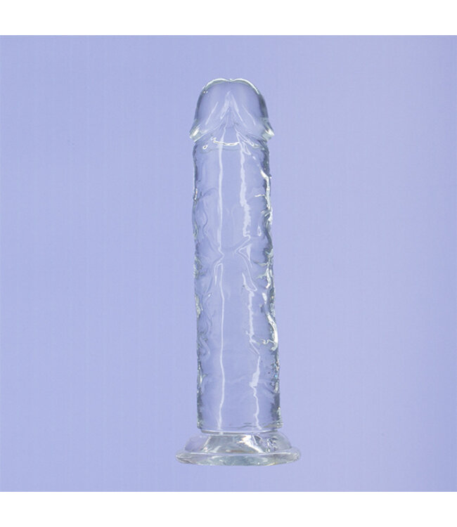 Addiction - Crystal Addiction 20 cm Vertical Clear TPE
