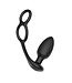 Nexus Nexus - TORNADO Rotating Plug with Cock & Ball Rings - Black