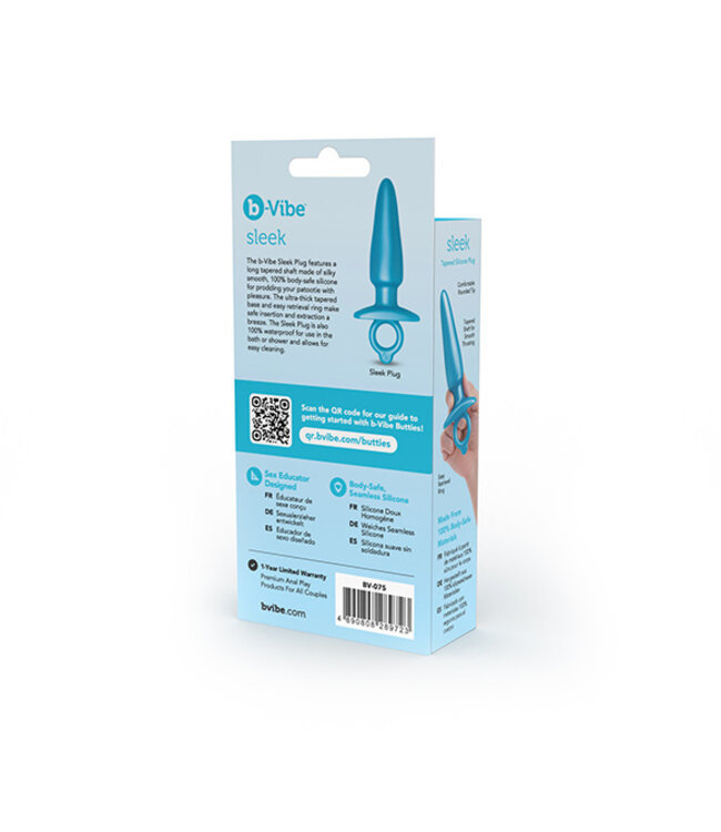 B-Vibe - Sleek Plug Green