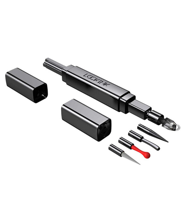 LOCKINK - 5-head Flirting Tickler - grey