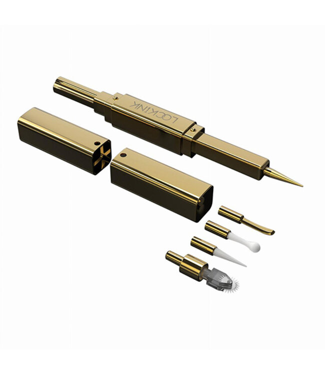 LOCKINK - 5-head Flirting Tickler - Golden