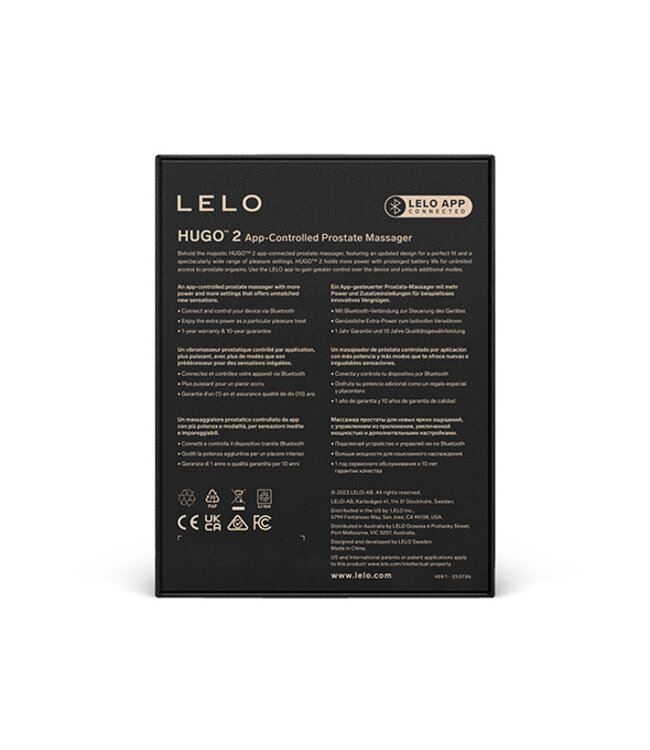 LELO - Hugo 2 App-controlled Prostate Massager Green