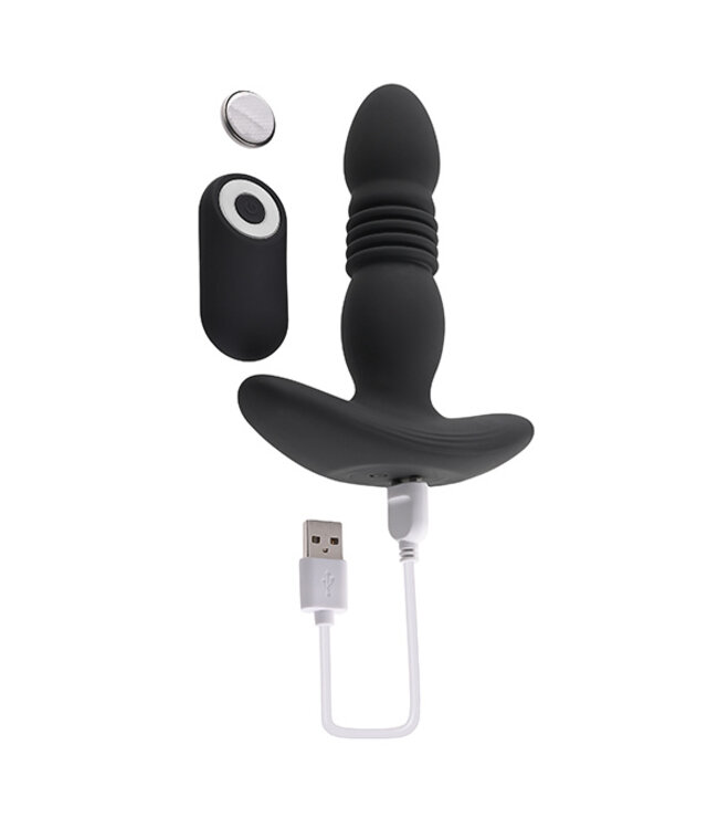Playboy Pleasure - Trust The Thrust Buttplug - Black
