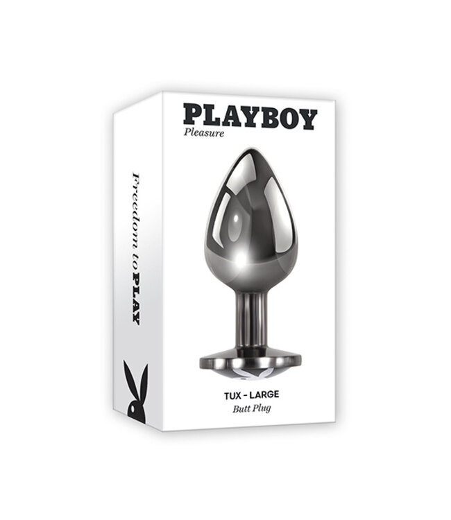 Playboy Pleasure - Tux Aluminium Buttplug - Large