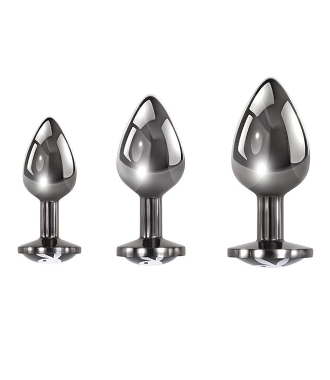 Playboy Pleasure - Pleasure 3 Ways Anal Plug Set