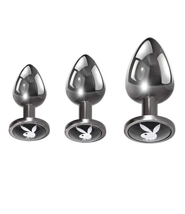 Playboy Pleasure - Pleasure 3 Ways Anal Plug Set