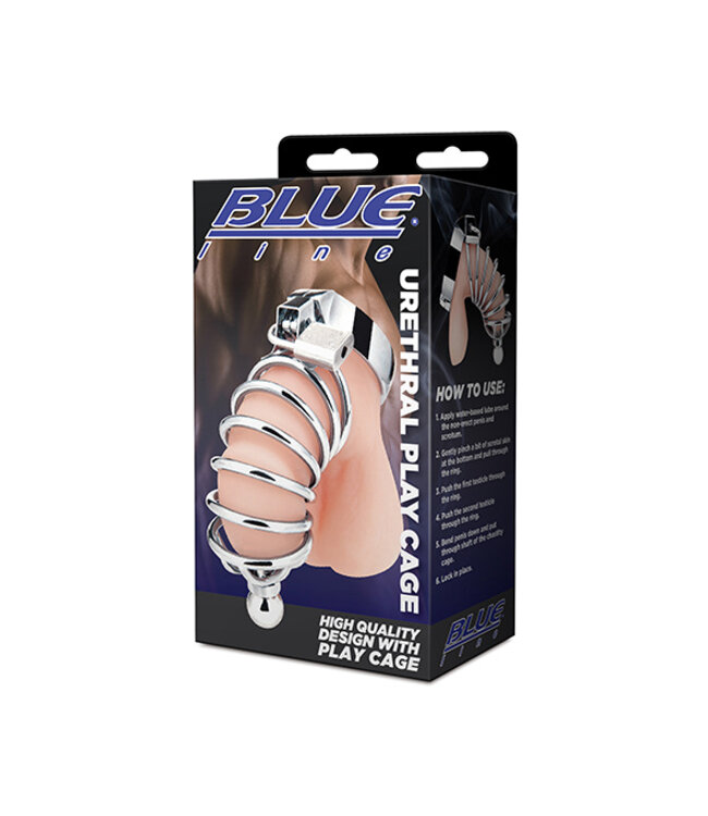Blueline - Urethral Play Cage