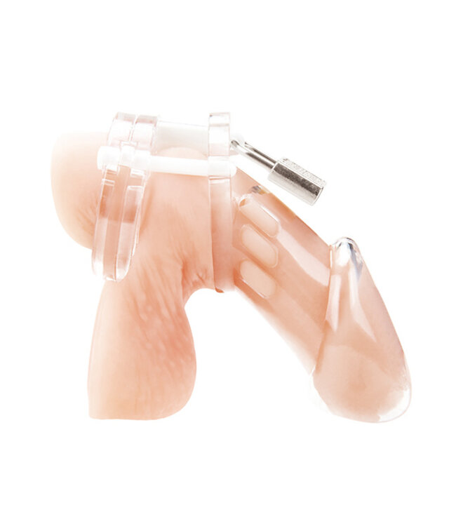 Blueline - Acrylic See-Thru Chastity Cage