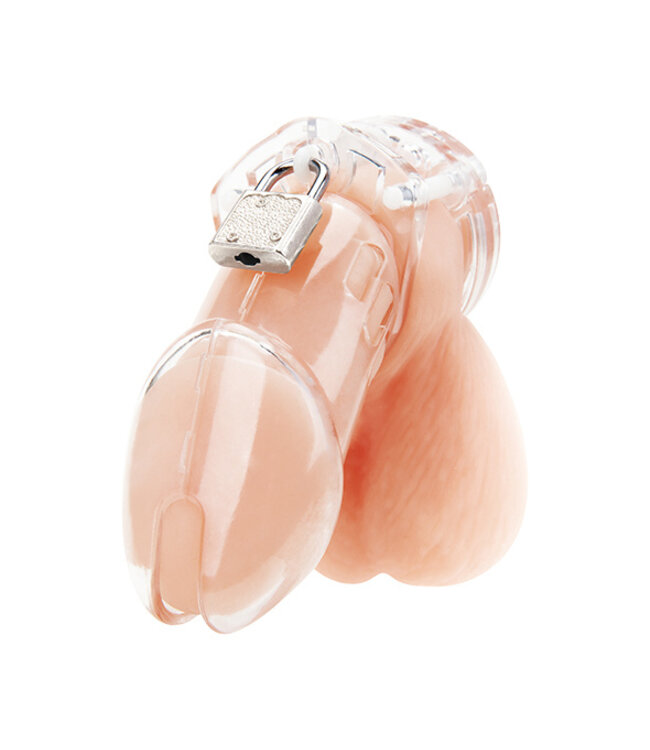 Blueline - Acrylic See-Thru Chastity Cage