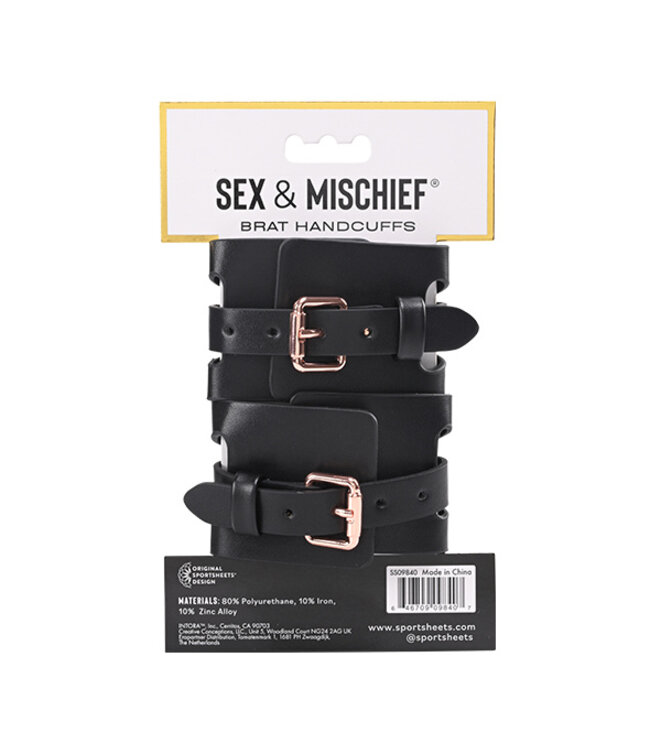 Sportsheets - Sex & Mischief Brat handcuffs
