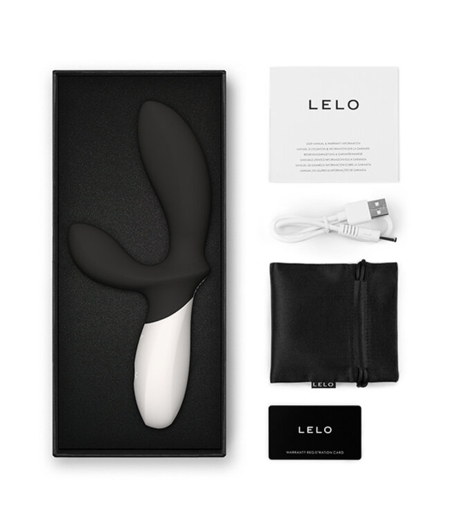 Lelo - Loki Wave 2 Vibrating Prostate Massager Black