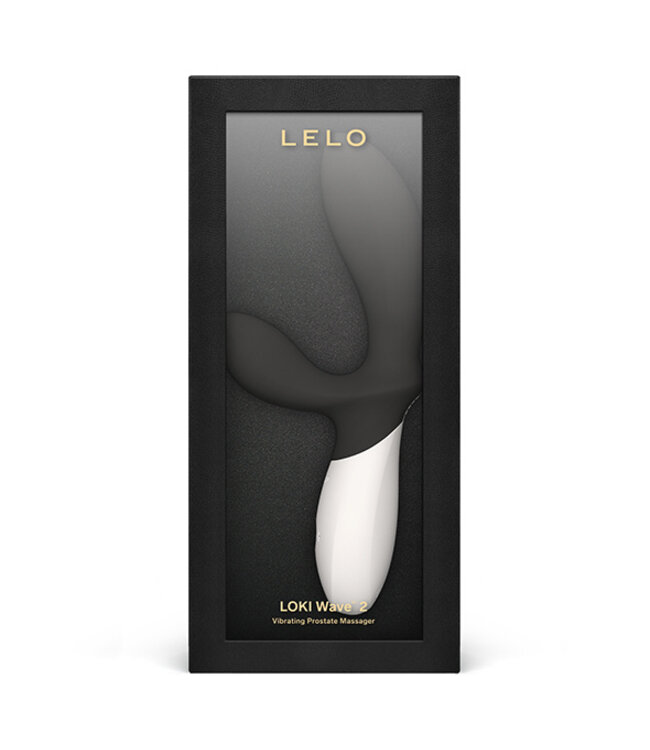 Lelo - Loki Wave 2 Vibrating Prostate Massager Black