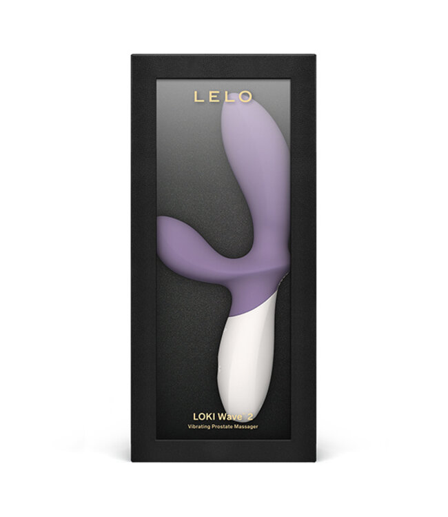 Lelo - Loki Wave 2 Vibrating Prostate Massager Violet Dusk