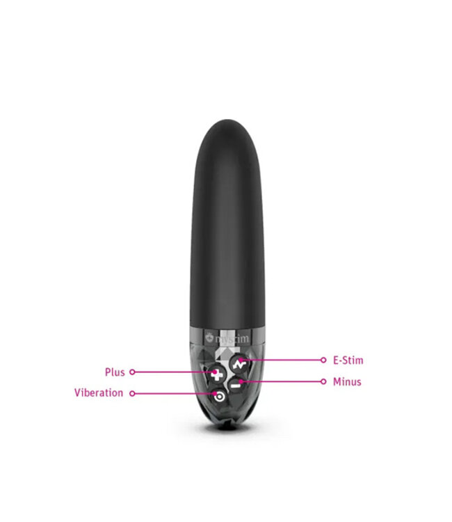 Mystim - Sleak Freak eStim Vibrator Zwart