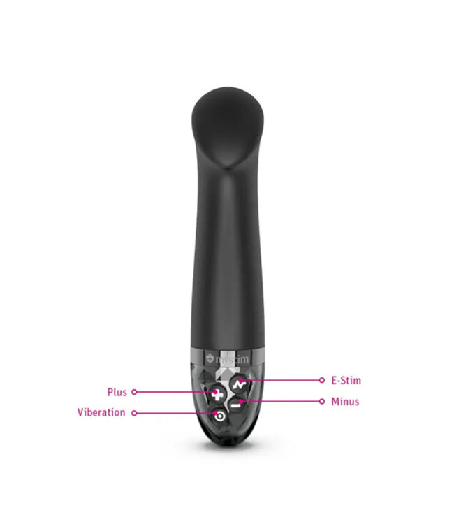 Mystim - Right On Ron eStim Vibrator Zwart