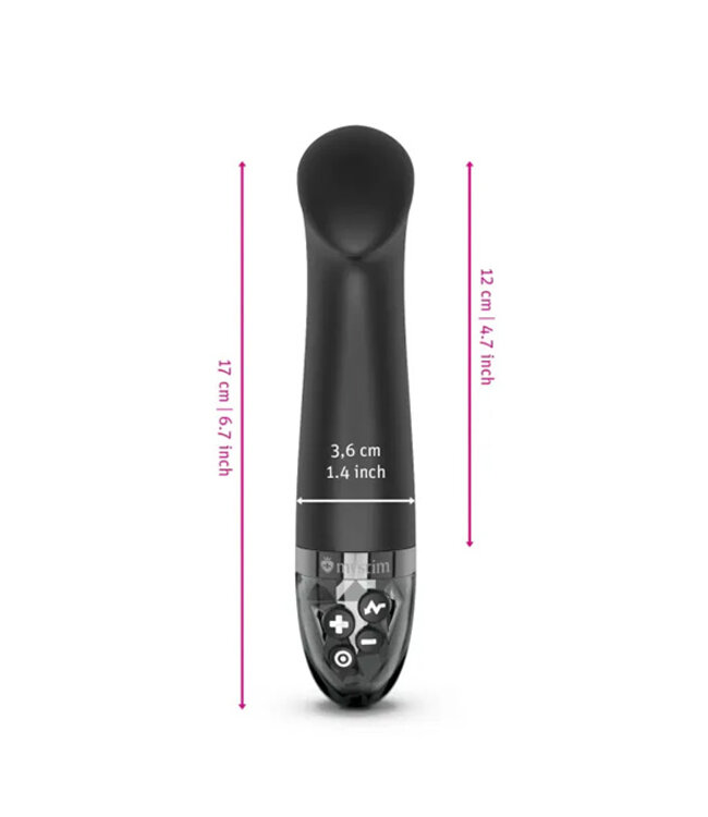 Mystim - Right On Ron eStim Vibrator Zwart