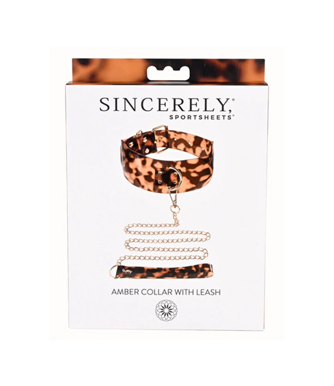 Sportsheets - Amber Collar and Leash
