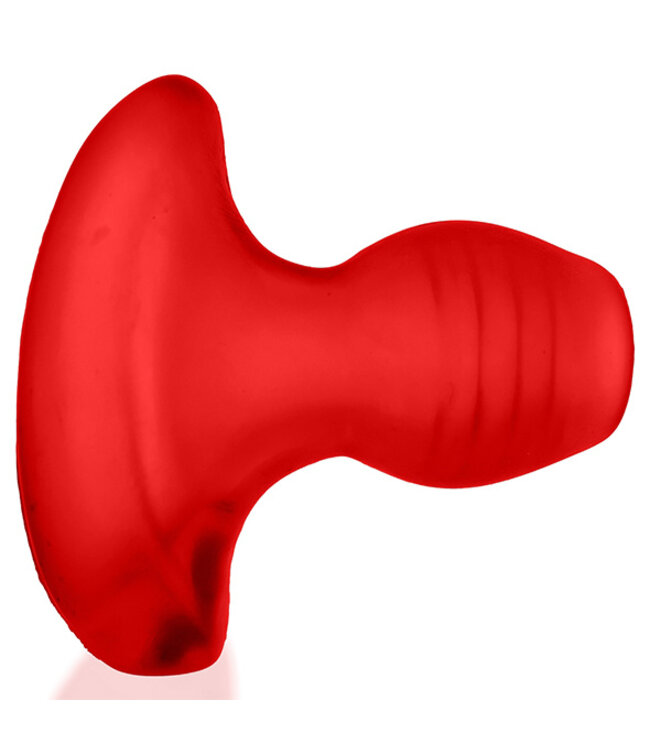 Oxballs - Glowhole-2 Hollow Buttplug with Led Insert Red Morph Large
