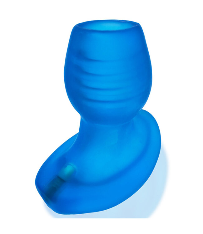 Oxballs - Glowhole-2 Hollow Buttplug with Led Insert Blue Morph Large