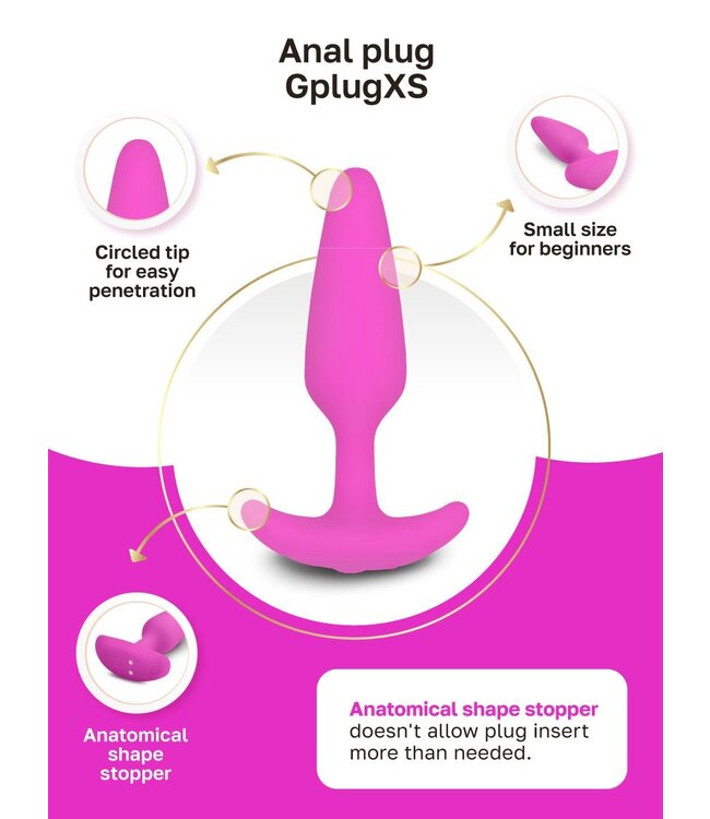 Gvibe - Gplug XS Sunny Raspberry