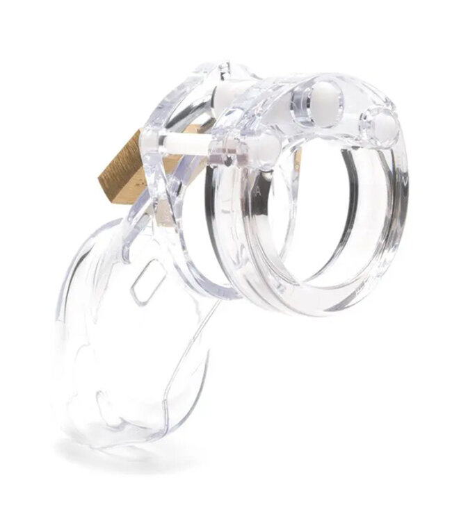 CB-X - CB-6000 Chastity Cock Cage Clear 35 mm