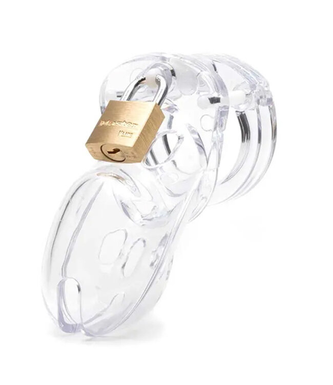 CB-X - CB-3000 Chastity Cock Cage Transparent 37 mm
