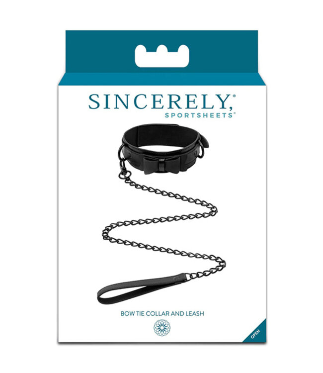Sportsheets - Sincerely Bow Tie Collar Leash