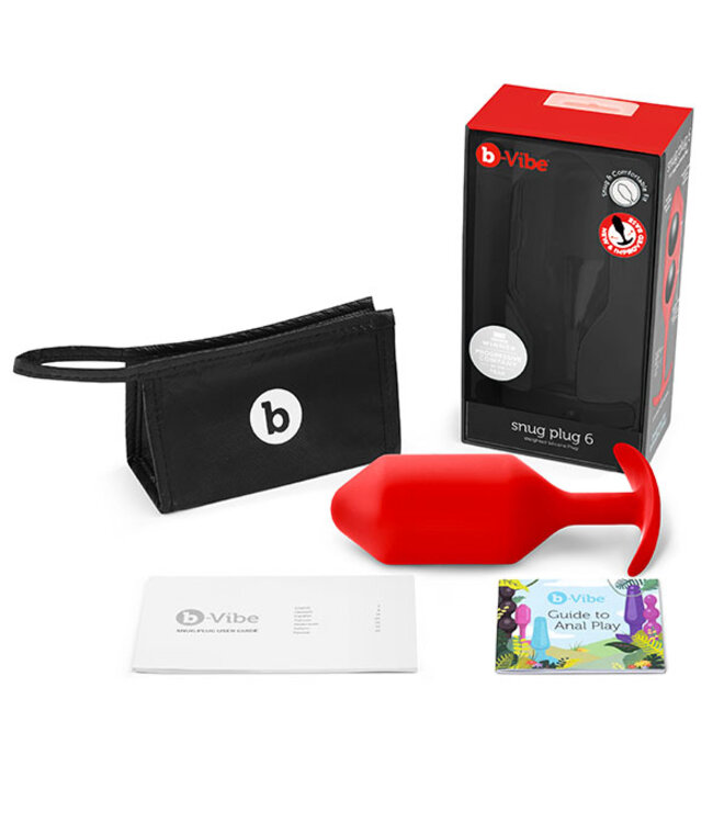 B-Vibe - Snug Plug 6 Red