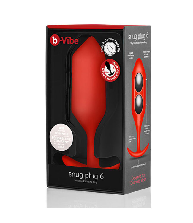 B-Vibe - Snug Plug 6 Red