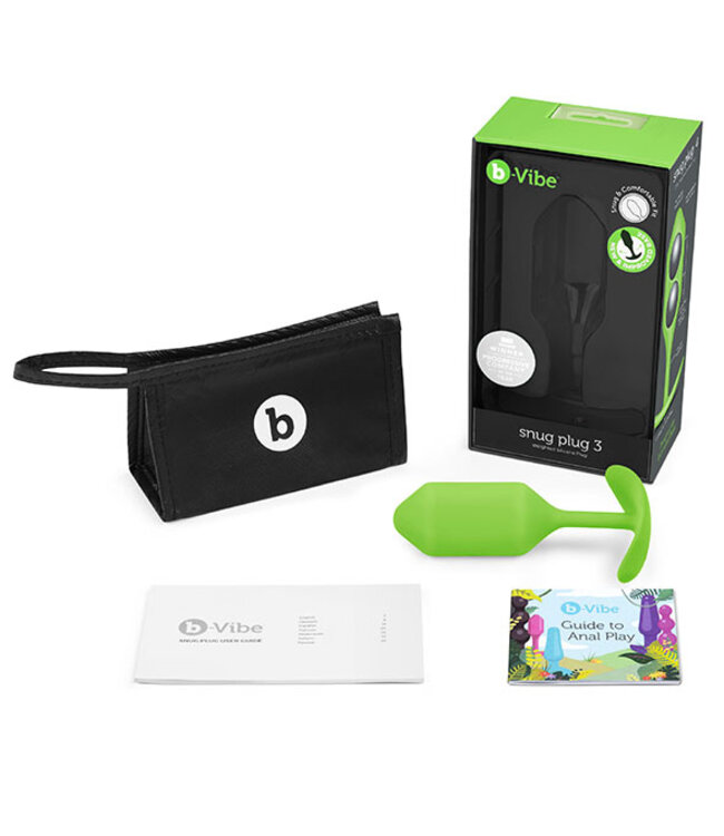 B-Vibe - Snug Plug 3 Lime