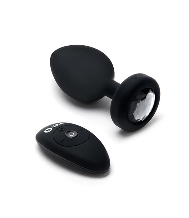 B-Vibe - Vibrerende Juwelen Plug XXL Black