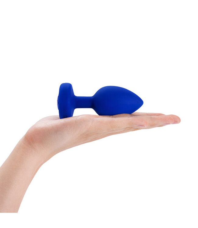 B-Vibe - Vibrerende Juwelen Plug L/XL Navy