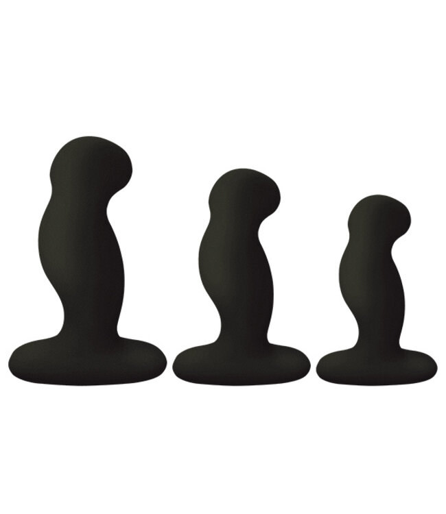 Nexus - G-Play Trio Plus Unisex Vibrator Pack S/M/L Zwart