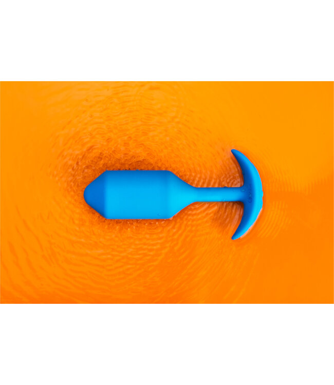 B-Vibe - Vibrerende Snug Plug 3 (L) Blauw