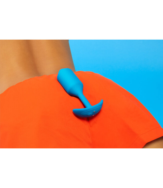 B-Vibe - Vibrerende Snug Plug 3 (L) Blauw