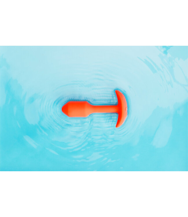 B-Vibe - Vibrerende Snug Plug 1 (S) Oranje