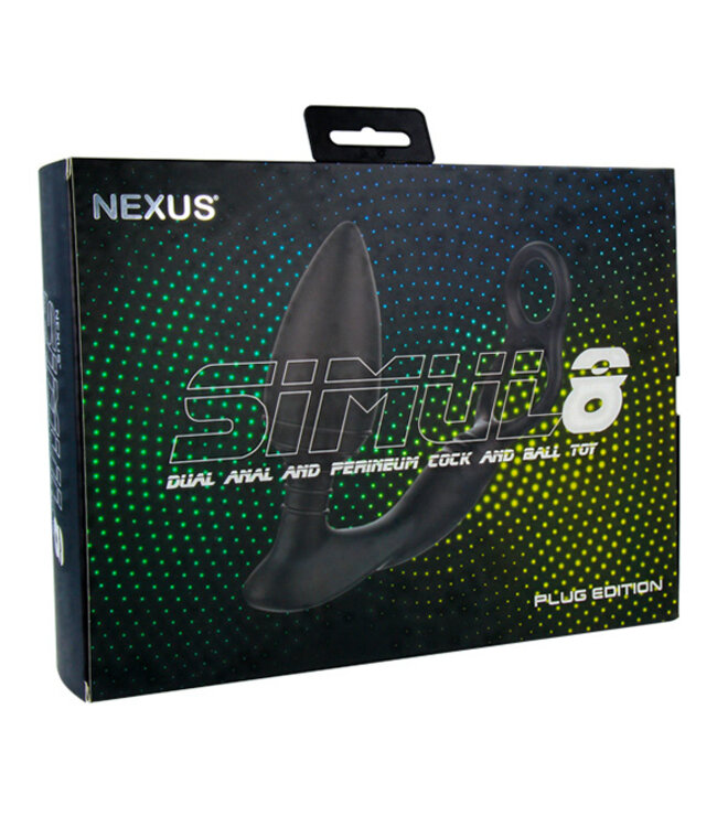 Nexus - Simul8 Plug Editie Vibrerende Dual Motor Anaal Penis & Bal Speeltje