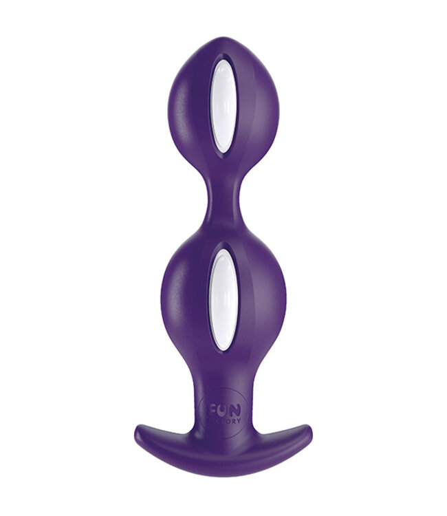Fun Factory - B Balls Duo Anaal Plug with Motion Wit Paars