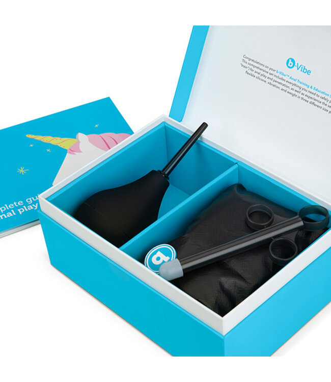 B-Vibe - Anaal Training & Educatie Set Blauw