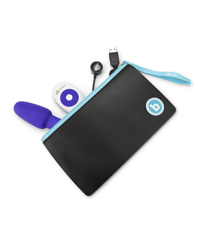 B-Vibe - Rimming Petite Remote Control Plug Paars