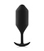 B-Vibe B-Vibe - Snug Plug 4 Zwart