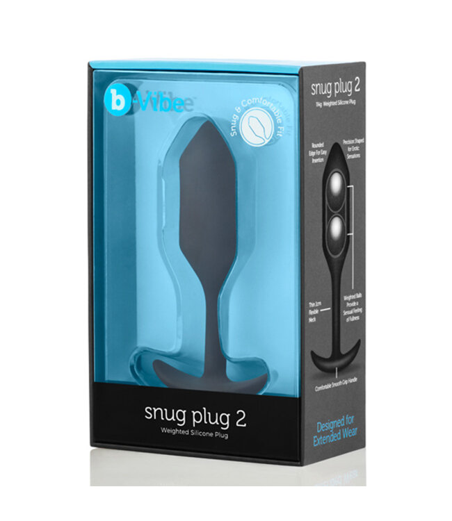 B-Vibe - Snug Plug 2 Zwart