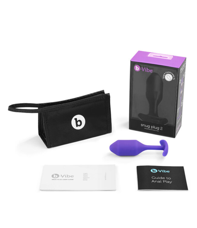 B-Vibe - Snug Plug 2 Paars