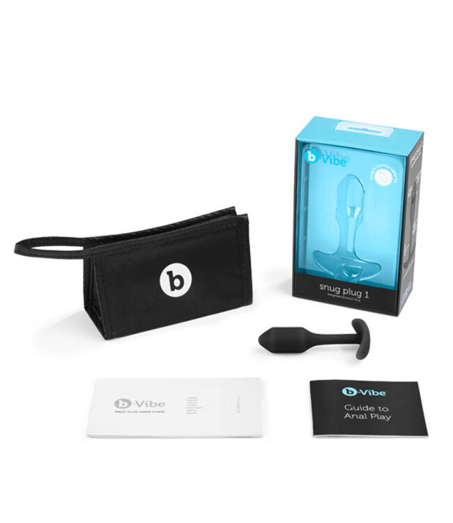B-Vibe - Snug Plug 1 Zwart