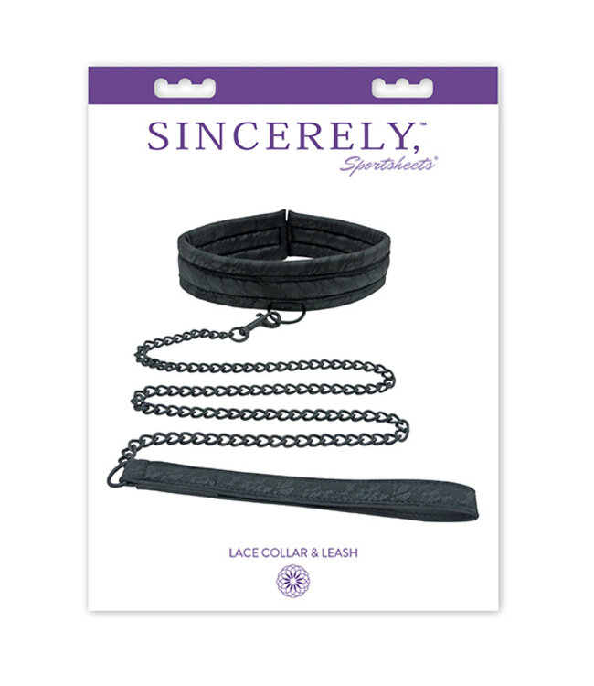 Sportsheets - Sincerely Lace Collar and Leash