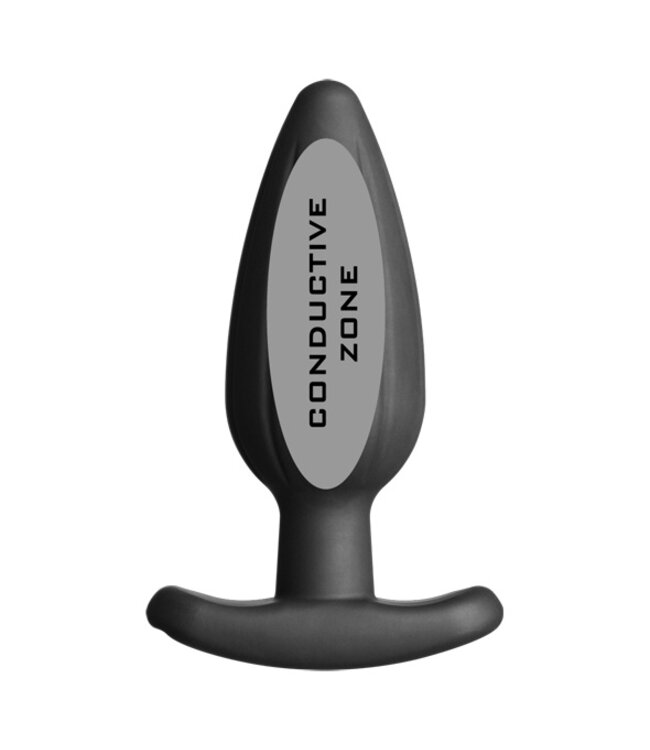 ElectraStim - Silicone Noir Rocker Butt Plug Large