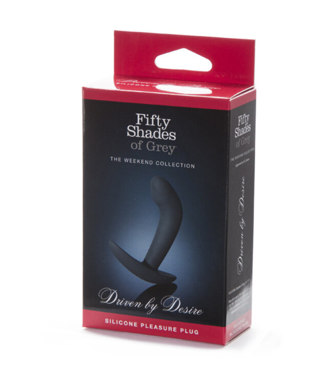 Fifty Shades of Grey - Siliconen Butt Plug Zwart